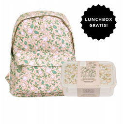 Zestaw Blossom Pink plecak lunchbox A Little Lovely