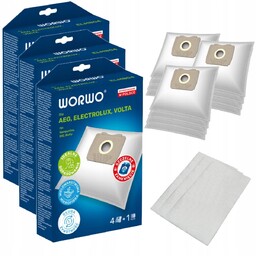 12x Worki do odkurzacza Electrolux AEG Volta ELMB04
