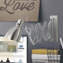 Steinhauer Lampa nożycowa Spring, srebrny/chrom