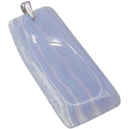 Agat Niebieski Koronkowy Przepiękny Okazały Wisiorek Srebro Unikat