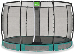 Trampolina naziemna Allure Classic ø427cm zielona Exit