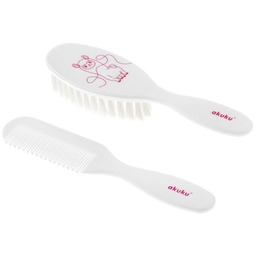 Akuku A0083 SZCZOTKA + GRZEBIEŃ LAMA