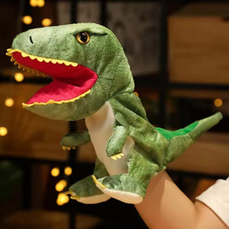 Pacynka Dinozaur Tkaninowa Tyranozaur T REX ZIELONY