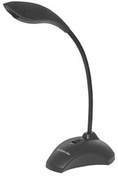 Defender, počítačový mikrofon, MIC-115, bez regulace hlasitosti, černý,