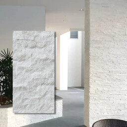 Kamień dekoracyjny marmurowy Pure White Brick 7x30