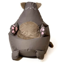 Go Gift Pufa worek sako KOTEK brązowy XL