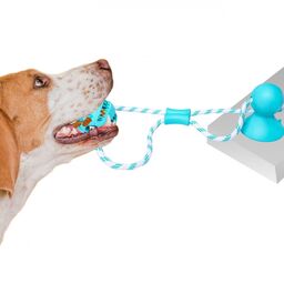 Interaktywna zabawka dla psa na przyssawce