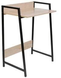 Biurko Gemini naturalne/czarne