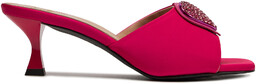Klapki LOVE MOSCHINO JA28045G0IJO0604 Różowy
