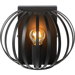 Lucide MANUELA - kinkiet - 1xE14 - czarny