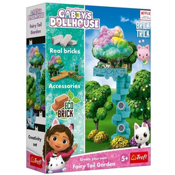 Trefl, Brick Trick, klocki ceramiczne, Bajkowy Ogród, Koci