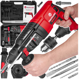 Młotowiertarka Wiertarka Udarowa Z Udarem Sds+ Plus 1050