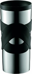 Bodum Travel Mug kubek podróżny, silikon, stal nierdzewna,