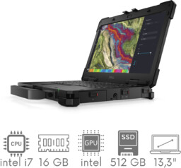 Pancerny DELL Latitude 7330 RUGGED i7-1185G7 16GB 512