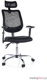 Fotel ergonomiczny Q-118 R Signal Czarny