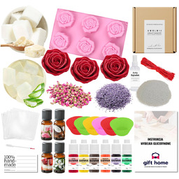 Zestaw do robienia mydła Romantyczne Róże kreatywny Diy