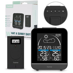 Stacja pogody Hama La Gomera termometr higrometr barometr