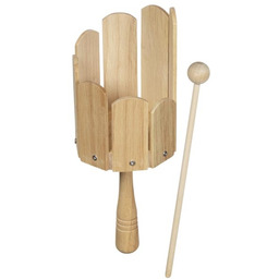 Drewniany bęben obrotowy dla dzieci Goki 61840 instrument