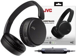 SŁUCHAWKI BEZPRZEWODOWE WOKÓŁUSZNE NAUSZNE JVC HAS-36W-BU BT BLUETOOTH