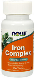 NOW Iron Complex 100tabs