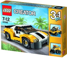 Lego 31046 Creator 3 w 1 Samochód Wyścigowy