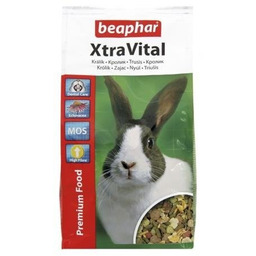 Beaphar XtraVital Rabbit zbliansowana karma dla królików 1kg