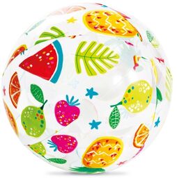 Piłka plażowa, dmuchana, owoce, Intex, 51 cm