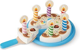 Melissa & Doug Drewniany Tort Urodzinowy Udawaj Odtwórz