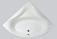EXCELLENT WAEX.GLA15WH Glamour wanna narożna 150x150 cm, biały