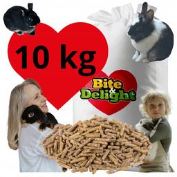 Karma dla królików granulat pellet zbilansowana , witaminy