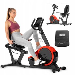 Rower Treningowy Magnetyczny Poziomy Rowerek Leżący Stacjonarny Pulse