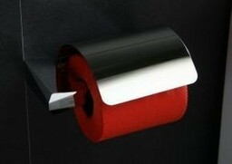 Uchwyt na papier toaletowy z klapką ROK-87062