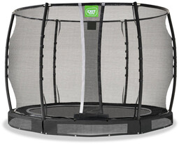 Trampolina naziemna Allure Premium ø305cm czarna Exit