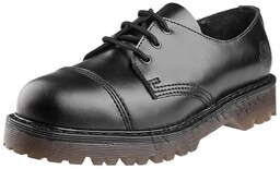 glany NEVERMIND - CZARNE (3 dziurki) polerowane-37