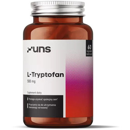 UNS, L-Tryptofan 500mg, Suplement diety, 60 vegcaps.