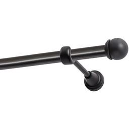 DECASTYL Karnisz Gałka Max pojedynczy 240 cm Czarny
