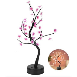 DRZEWKO LED WIŚNIA 50 CM  LAMPKA DEKORACYJNA