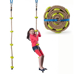 LINA WSPINACZKOWA DLA DZIECI DRABINA Z KRĄŻKAMI