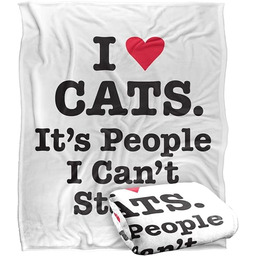 Ephemera I Heart Cats Silky Touch super miękki