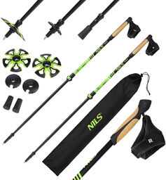 KIJE NORDIC WALKING DO CHODZENIA INNOWACYJNE WYTRZYMAŁE PREMIUM