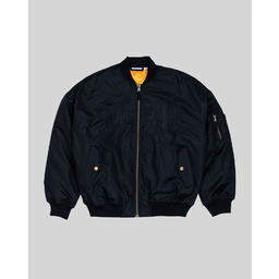 kurtka BEYOND MEDALS - Bomber Jacket Black (BLACK)
