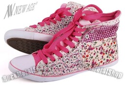 trampki NEW AGE - FUCHSIA -38