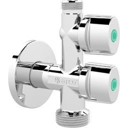 Zawór do pralki baterii podwójny 1/2x3/4x3/8 Arco Combi