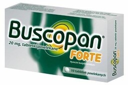Buscopan Forte 20mg x 10 tabletek