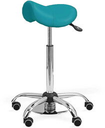 UBM ERGO STS+podn. Seledynowy 05 Taboret tapicerowany