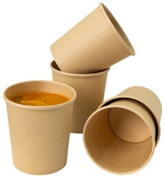 50 szt Kubek papierowy kraft na zupę 750ml