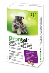 Drontal Dog Flavour 24 Tabletki dla Psów