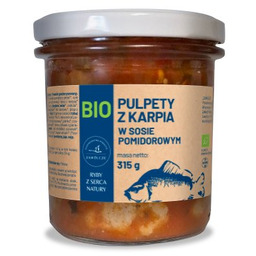 Pulpety z Karpia z Sosie Pomidorowym Bio 315