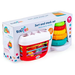 TULIFUN Zabawka edukacyjna Sortuj i układaj TF30116 Zyskaj