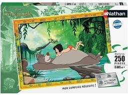 Ravensburger- Nathan Disney Księga dżungli Puzzle Dzieci, 86222